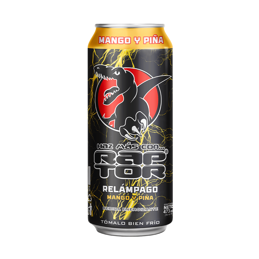 Raptor Relampago Mango Pi&ntilde;a Lata